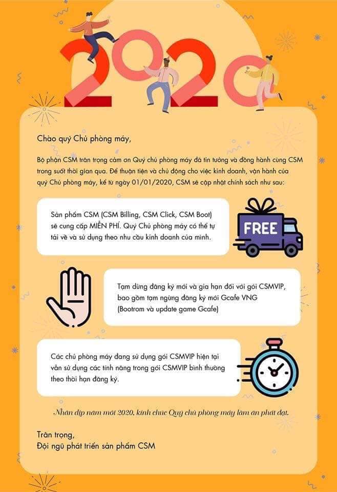 Gcafe Tăng Giá CSM Ngừng Cuộc Chơi Hướng Đi Phù Hợp Cho Chủ Phòng Net Tại Việt Nam