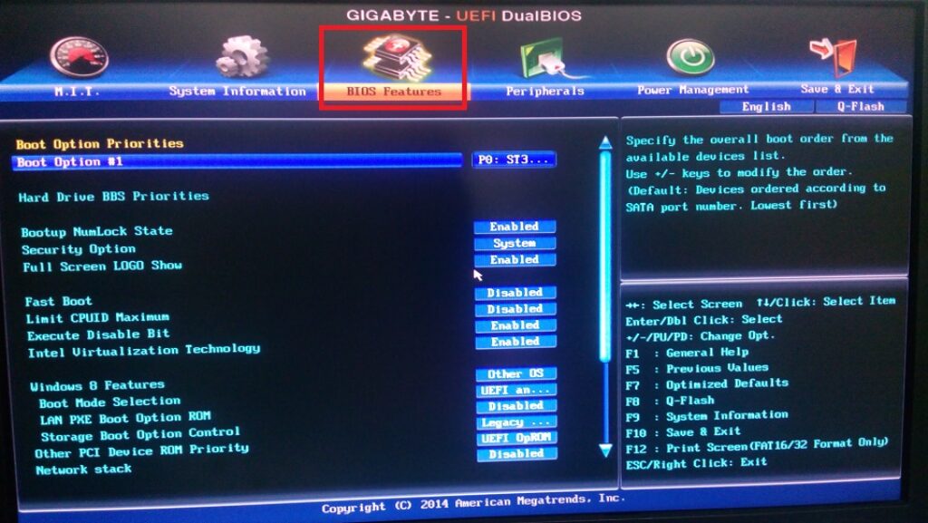 Cấu hình boot on lan mainboard Gigabyte H81/H61