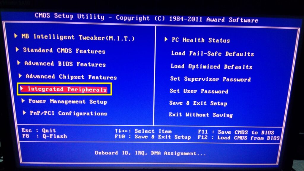 Cấu hình boot on lan mainboard Gigabyte G41