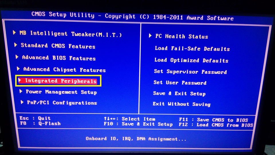 Cấu hình boot on lan mainboard Gigabyte G41