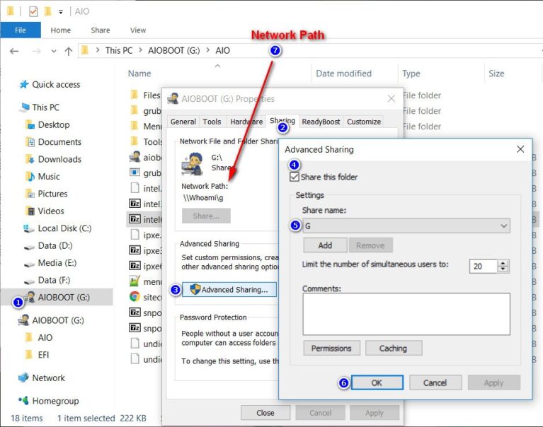 Hướng dẫn boot và cài Windows qua mạng LAN