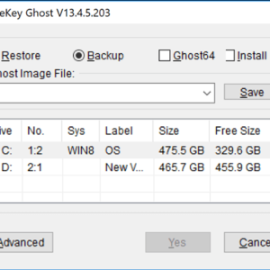 Onekey Ghost là gì cách sử dụng Onekey Ghost